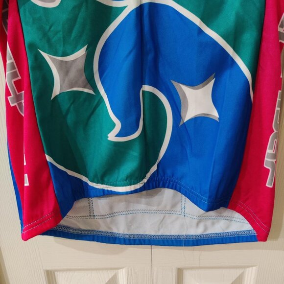 Nashbar Women's Multi-Colored Short Sleeve Polyester Cycling Jersey Medium - Picture 4 of 6